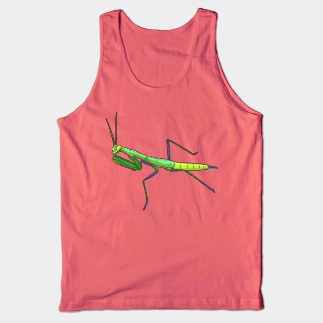 Praying Mantis Tank Top by ChePanArt